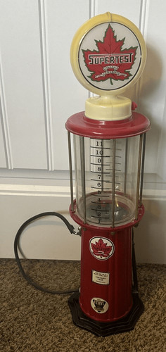 Supertest Gasoline Drink Dispenser Gas Pump Ethyl 1920s Jolly Good