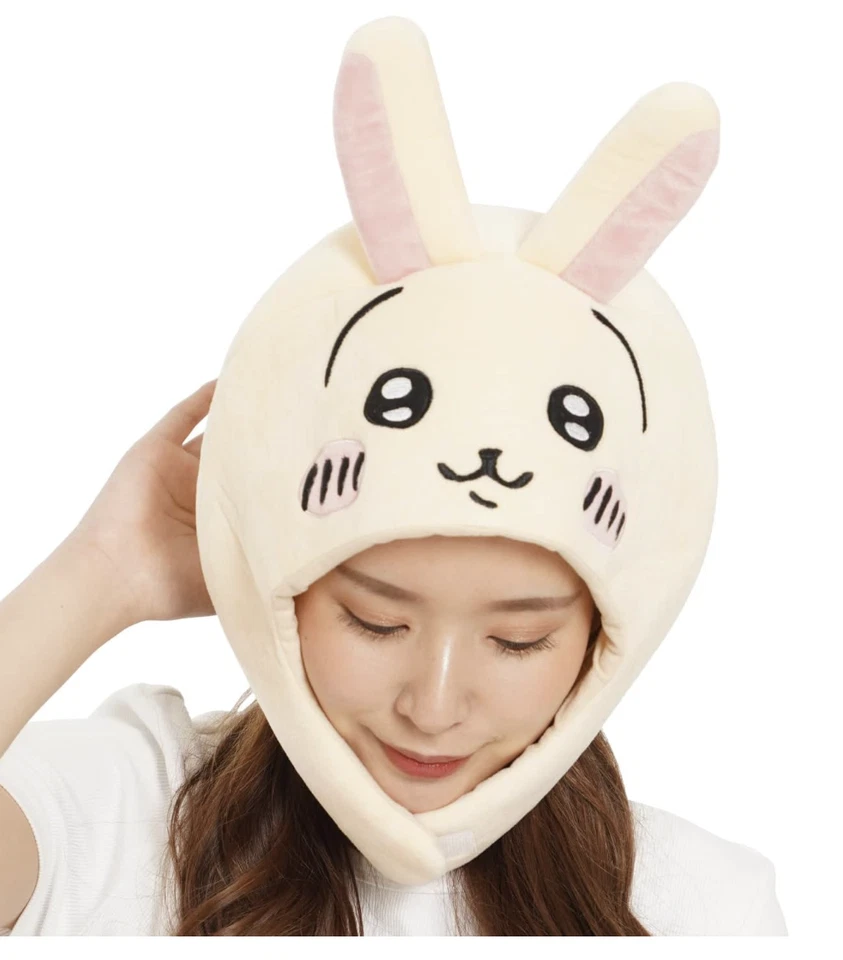 Chapéu personagem de lã Chiikawa boné SAZAC gato azul Usagi Chiikawa tamanho adulto - Imagem 3 de 4