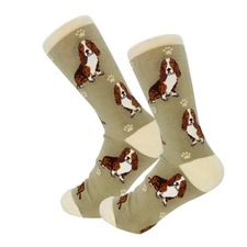 Basset Hound Dog Socks Full Body Fun Novelty Dress Casual Unisex SOX Puppy