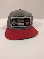 Nintendo Entertainment System Old School Controller Snapback Hat Cap Adjustable