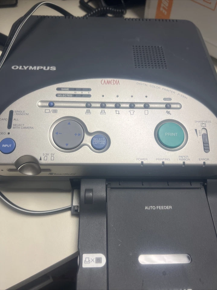 Olympus P 330N Digital Photo Dye Sublimation Printer - Image 2 of 3