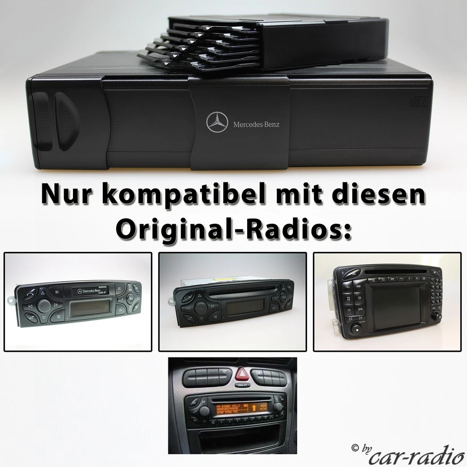 Mercedes-Benz W203 W209 Original CD-Wechsler AL3010 MC3010 Alpine CD-R Changer - Bild 2 von 4