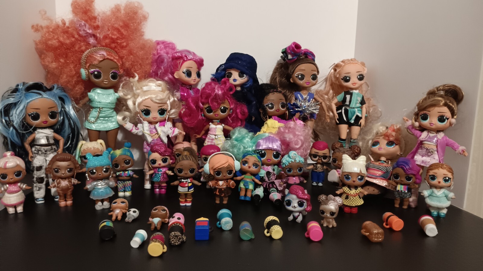 LOL Surprise OMG Doll Bundle HUGE Lot X 30 With Clothes Bulk Fashion Dolls