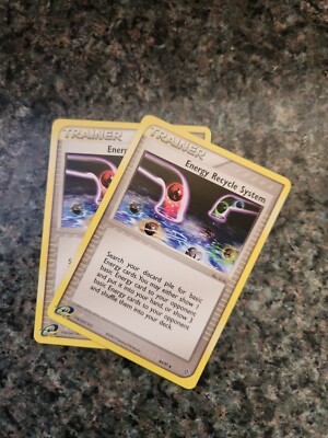 Pokemon 2X  Energy Recycle System, EX Dragon 84/97 NM Near Mint p31