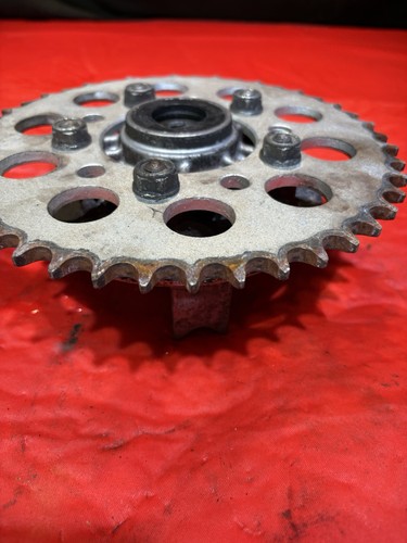 2002 HONDA SHADOW DELUXE VT600CD REAR SPROCKET HUB 42615-MY9-791 - Picture 3 of 6