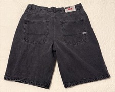 Southpole Shorts Mens 38 Faded Black Vintage Y2K Hip Hop Skater tag Reads 40