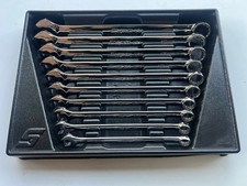 Snap-On 10 pc 12-Point Metric Flank Dr Plus Combination Wrench Set - SOEXM710
