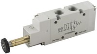 Pneumatyczne Zawory Elektromagnetyczne 5/3 Normally Pressurized G 1/4 1200Nl/Min