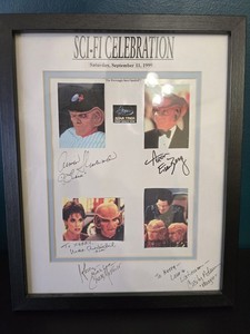 Star Trek Autographs Ferengi Aron Eisenberg Armin Shimerman Cecily Adams Event