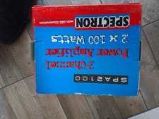 Amplificatore per auto Spectron modello SPA 2100 2 x 100 Watt con led