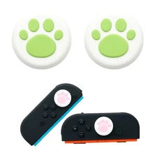 2 Paw Grip Caps for Switch 2 Analog Stick Covers Joy-Con Stick Covers (Scarlet)