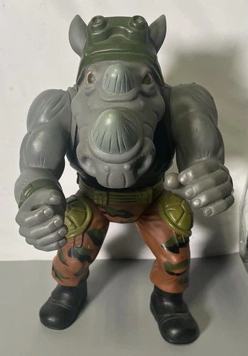 Teenage Mutant Ninja Turtles ROCKSTEADY Jumbo 13in Giant Size Vintage 1990 TMNT