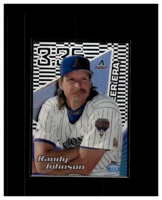 1999 Topps Tek Randy Johnson #17A Pattern 10 Arizona Diamondbacks HOF