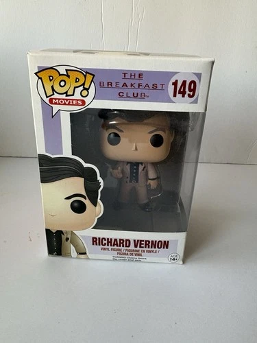 Funko Pop Movies The Breakfast Club Richard Vernon #149 Vinyl Figure w/ Box