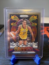 WNBA #5 Kelsey Plum Groovy Insert 2025 Panini Prizm Las Vegas Aces