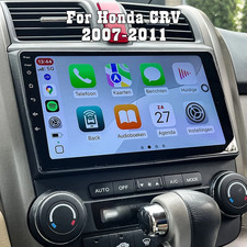 2+64GB Android 15 Apple CarPlay Radio GPS Navi WiFi For Honda CRV III 2007-2012