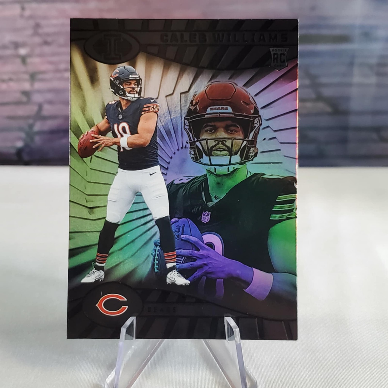 Caleb Williams 2024 Panini Illusions Rookie RC Base #13 Chicago Bears 🔥