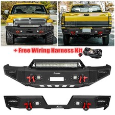 For 1994-2000 Dodge Ram 150094-2002 Ram 25003500 Steel Front Rear Bumperwire