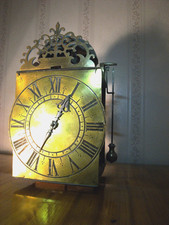 Comtoise Schiffsuhr Wanduhr antik Laternenuhr