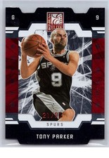2009-10 Donruss Elite Status #105 Tony Parker /91 Spurs Basketball Card
