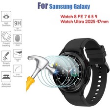 Tempered Glass For Samsung Galaxy Watch 8 FE 7 6 5 4 Ultra Screen Protector Film