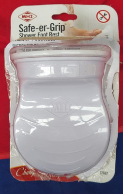 Safe-er-Grip Duschfußstütze, Acrylnitril-Butadien-Styrol (Verpackung beschädigt)