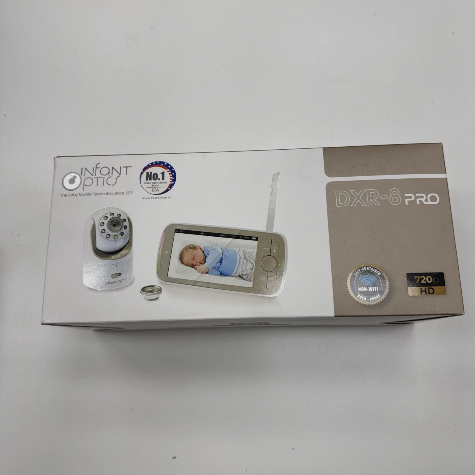 Infant Optics DXR-8 PRO Video Baby Monitor 720p HD 5" Screen Non-WiFi NEW SHIP