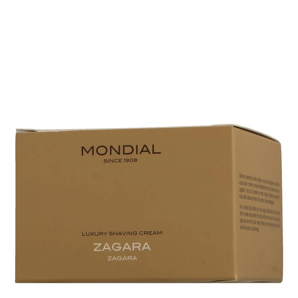 Mondial 1908 Shaving - Care Cream Wooden Bowl Zagara 140ml