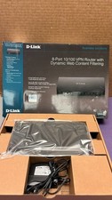 D-LINK DSR-150 8-Port VPN Router with Dynamic Web Content Filtering