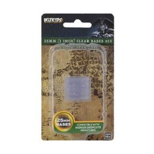 WizKids Pathfinder Mini 28mm Round Base - Clear 25mm 1 inch New