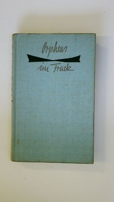 128778 Klaus Herrmann ORPHEUS IM FRACK Roman e. Kriminalfalls