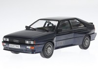 Audi Quattro 1981 Dunkel Blau Modellauto WB124102 Whitebox 1:24