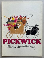 Pickwick 1965 Musical Theatre Program Harry Secombe Charlotte Rae