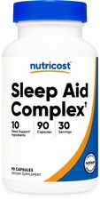 Nutricost Sleep Aid Complex 1330 mg porción (90 cápsulas)