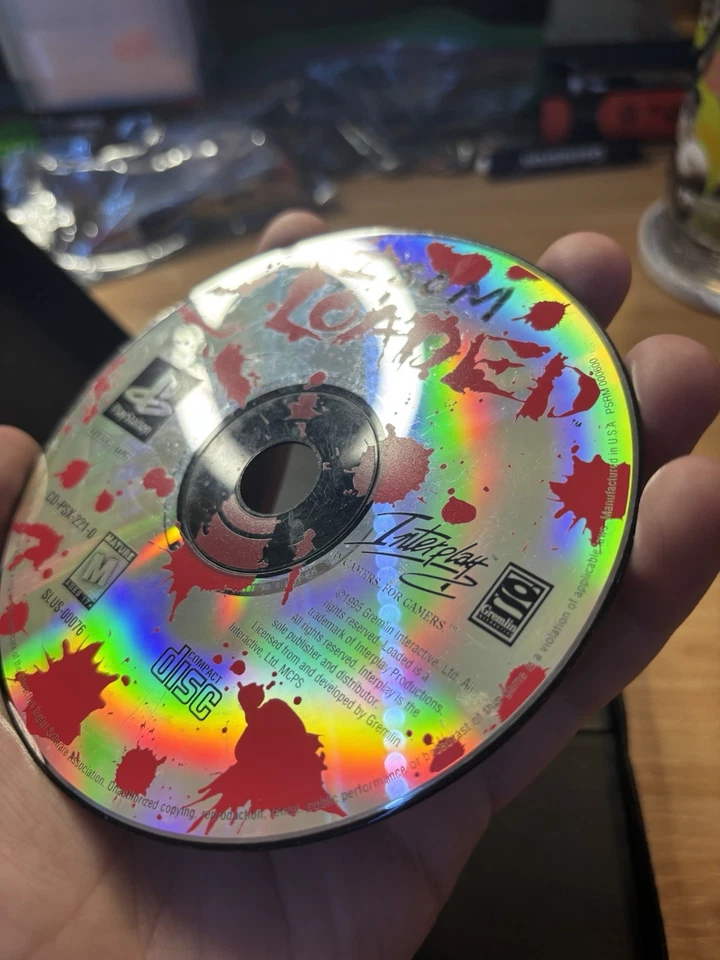 Loaded Long Box Sony Playstation 1 PS1 Complete 1995 Longbox No Manual - Image 4 of 4