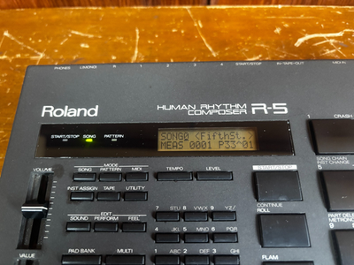 Roland R-5 Human Rhythm Composer Drum Machine NEW INTERNAL BATTERY