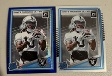 2025 NFL Panini Donruss Optic - Donte Thornton Jr RC WR LV Raiders Rookie 🔥💎