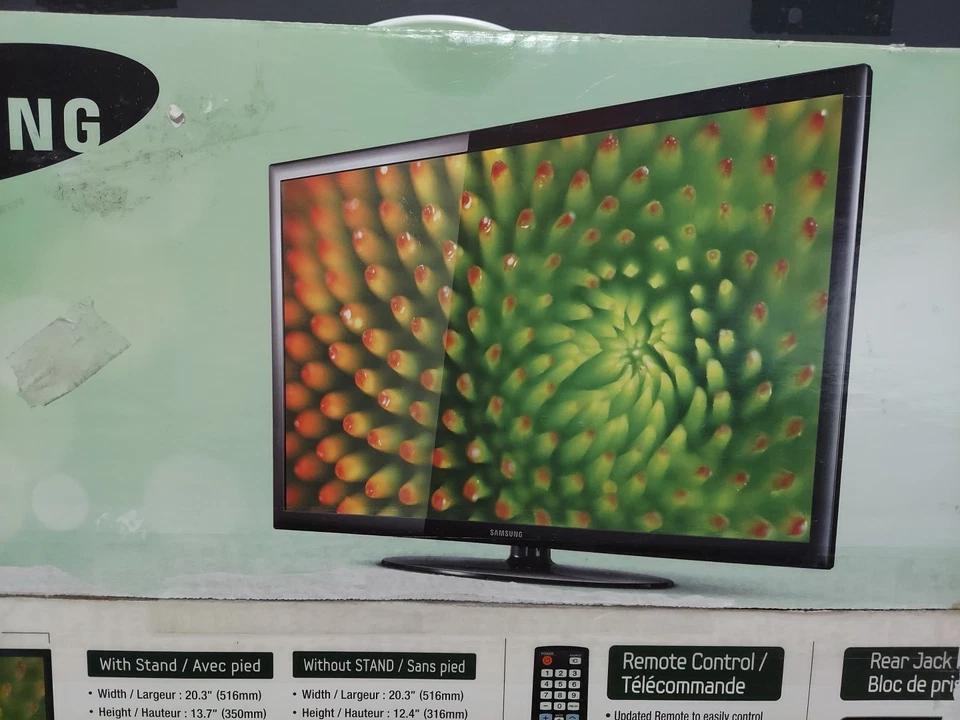 Samsung 22" Full HD 1080P UN22D5003BF LED LCD 120Hz Remote Stand Sealed NEW! - Image 4 of 4