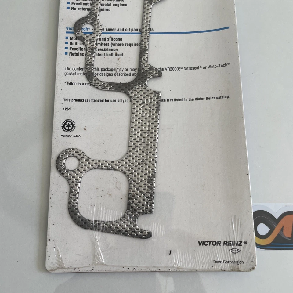 Прокладка выпускного коллектора Victor MS15303 Jeep CJ7, CJ5, Scrambler Pontiac - Изображение 3 из 4