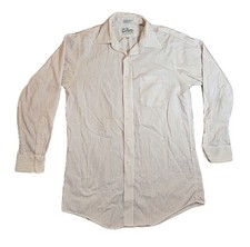 Vintage 1980  s Sears Roebuck Button Down Striped Shirt Size 15 1/2