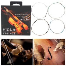 4 Pcs/Set Professional Steel Core Viola Strings For 14  16 Violas ISPG OTCT