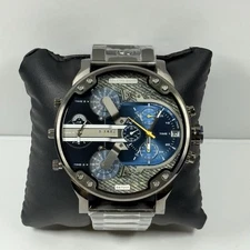Diesel DZ7331 Mr Daddy 2.0 Chronograph Gunmetal Stainless Steel Men’s Watch 57mm