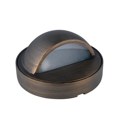 Elitco Lighting D011 Signature 12V 35 watt Antique Brass Landscape Deck Light