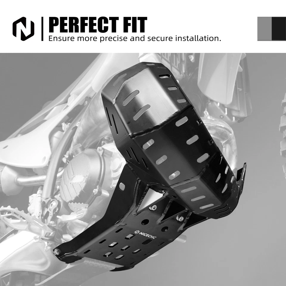 Protector de tubo de placa de deslizamiento NICECNC para Husqvarna 250/300 TC/TX 2023-2025 TE 2024-2025 Foto 2 de 4