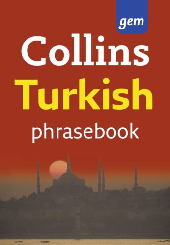 Collins Gem Turkish Phrasebook Taschenbuch Reiseführer Türkisch - Picture 1 of 1