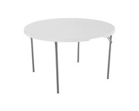 Lifetime 280064 48-inch Round Commercial Fold-in-half Table, White Granite Table on sale Lifetime 280064 48-inch Round Commercial Fold-in-half Table, White Granite Table on sale