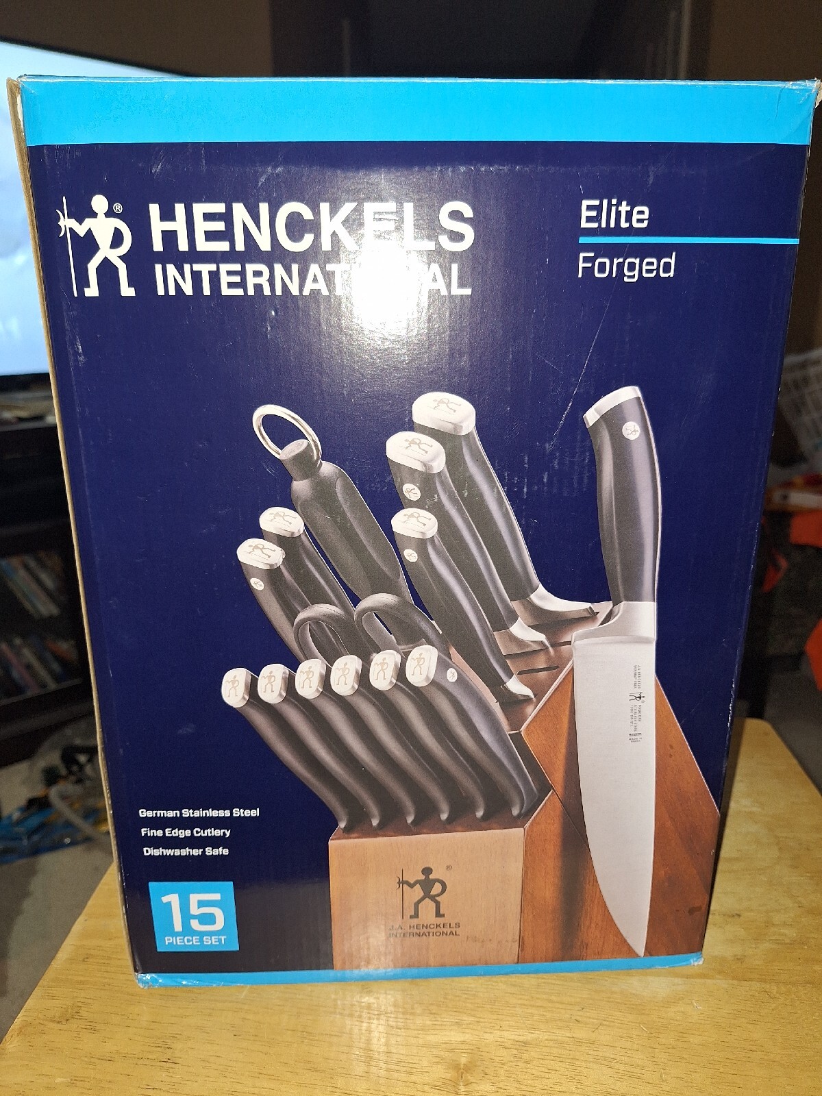 J.A. Henckels Elite 15Piece Cutlery Stainless Steel Knife