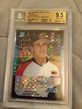 2005 Bowman Chrome Draft Miguel Montero X-FRACTOR #BDP137 Graded BGS 9.5 GEMMINT