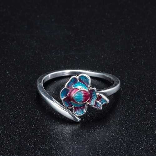 fiore cristallo e argento made in italy, regalo cristallo