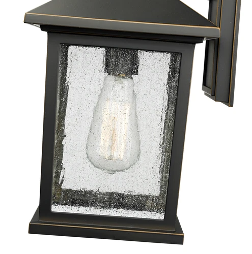 Z-Lite Portland 1 Light Outdoor Wall Light, Oil Rubbed Bronze - Picture 6 of 8